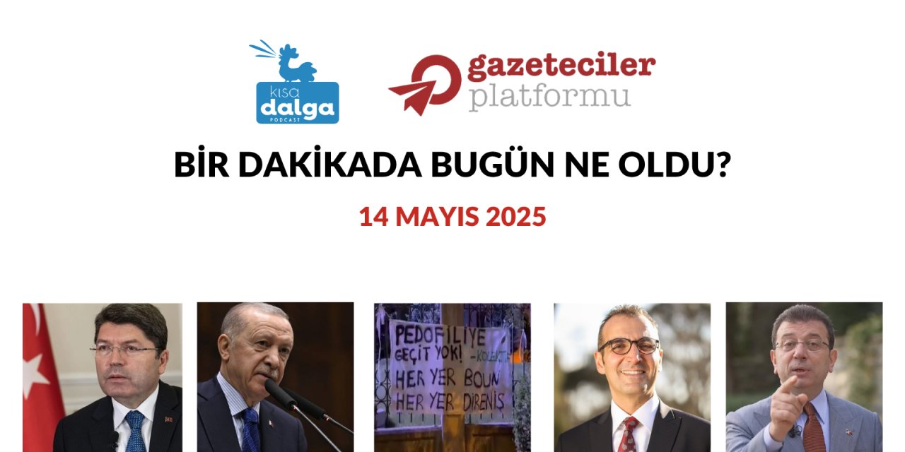Bir dakikada bugün ne oldu?
