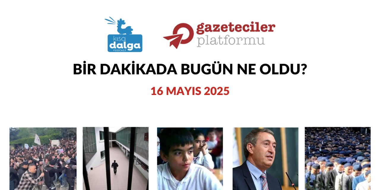 Bir dakikada bugün ne oldu?