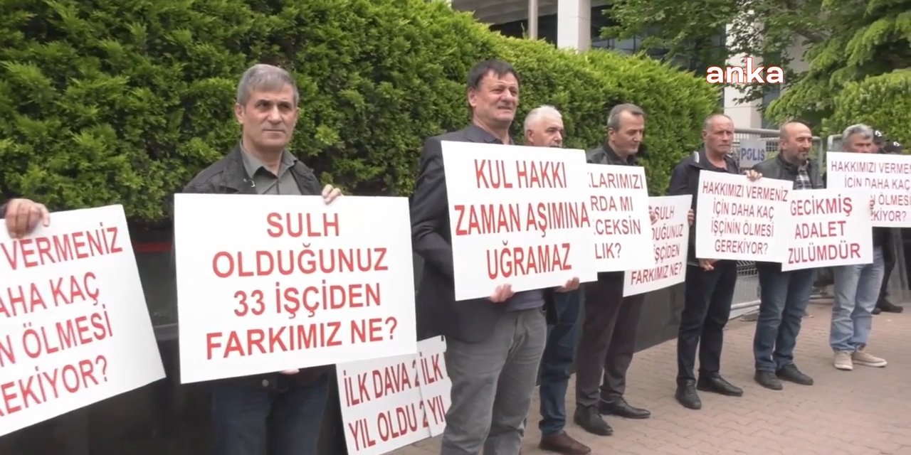 Erol Eğrek’in arkadaşları Çalık Holding önünde: Bizi de mi öldüreceksiniz