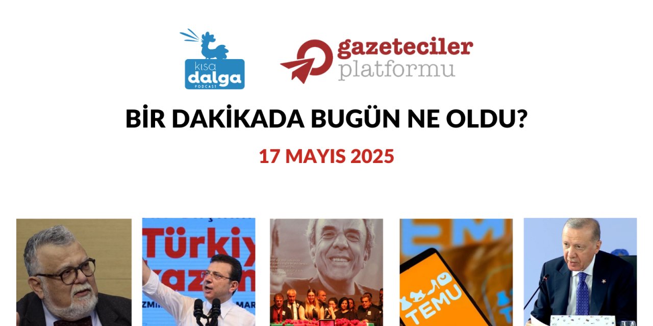 Bir dakikada bugün ne oldu?