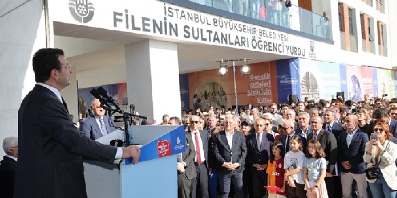 İmamoğlu'ndan AKP'nin hazırlığına tepki: 'Daha çok öğrenciye yurt yapacağız'