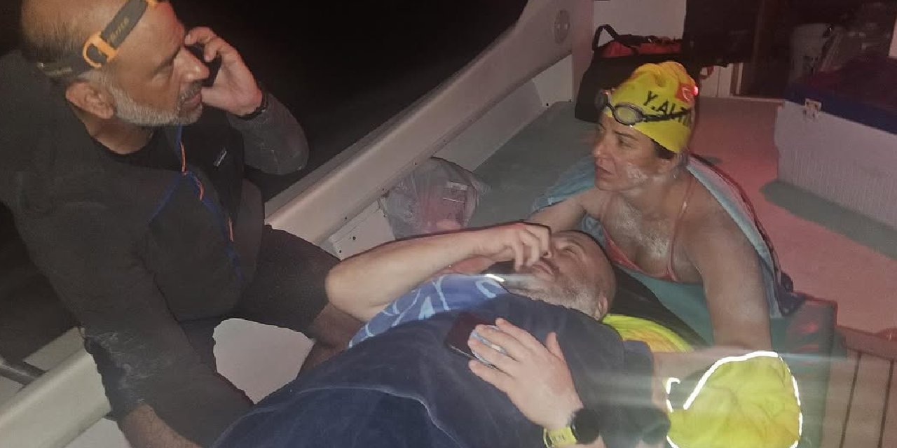 Türk yüzücüler Pasifik Okyanusu'nda köpek balığı saldırısına uğradı