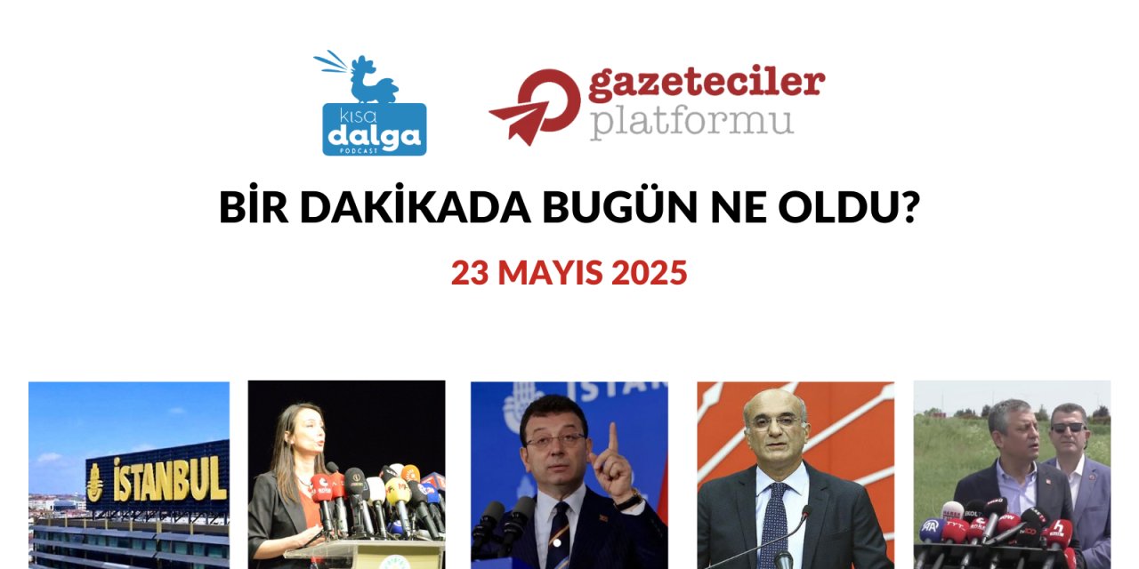 Bir dakikada bugün ne oldu?