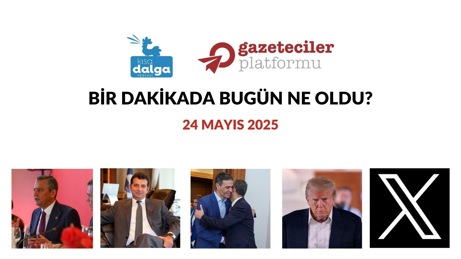 Bir dakikada bugün ne oldu?