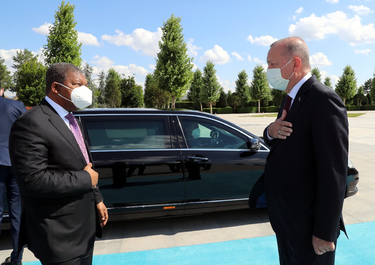 Cumhurbaşkanı Erdoğan: "Türkiye, terörle mücadelede Angola'nın yanında yer alacak"