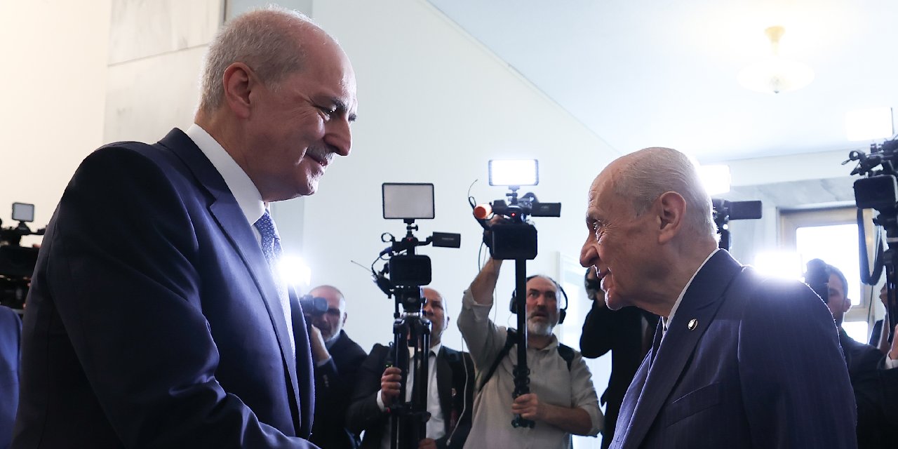 Kurtulmuş, Bahçeli'yi ziyaret etti: 'Komisyon oluşturarak süreç takip edilecektir’