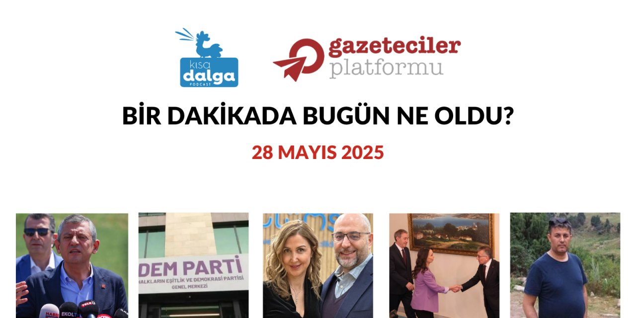 Bir dakikada bugün ne oldu?