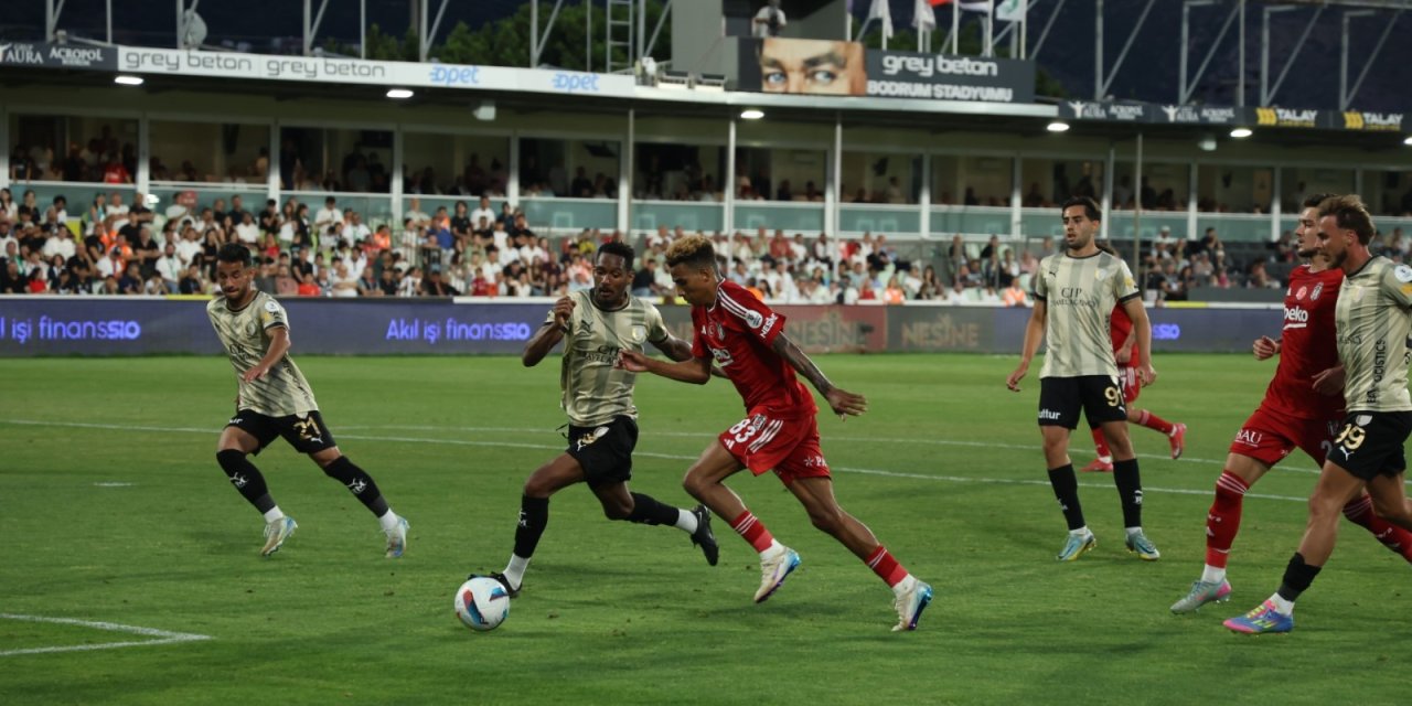 Beşiktaş, deplasmanda Bodrum FK'yı 4-0 mağlup etti