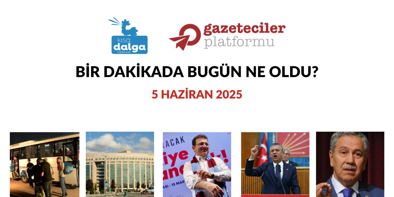 Bir dakikada bugün ne oldu?
