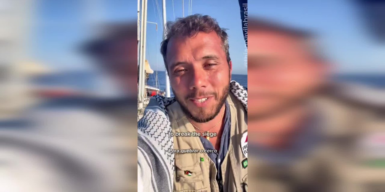 Gazze’ye giden insani yardım gemisi Madleen'den mesaj var: Asla durmayacak