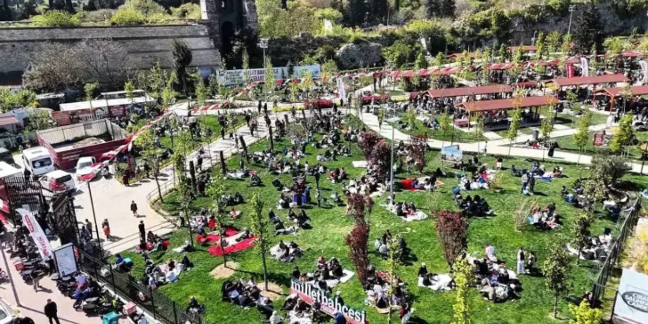 2025 yılının ilk 5 ayında millet bahçeleri için 2 milyar TL harcama