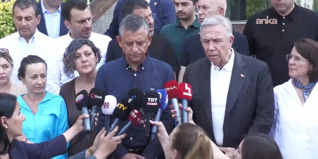 CHP lideri Özel: Zeyrek'in durumuna ilişkin akşam açıklama yapılacak