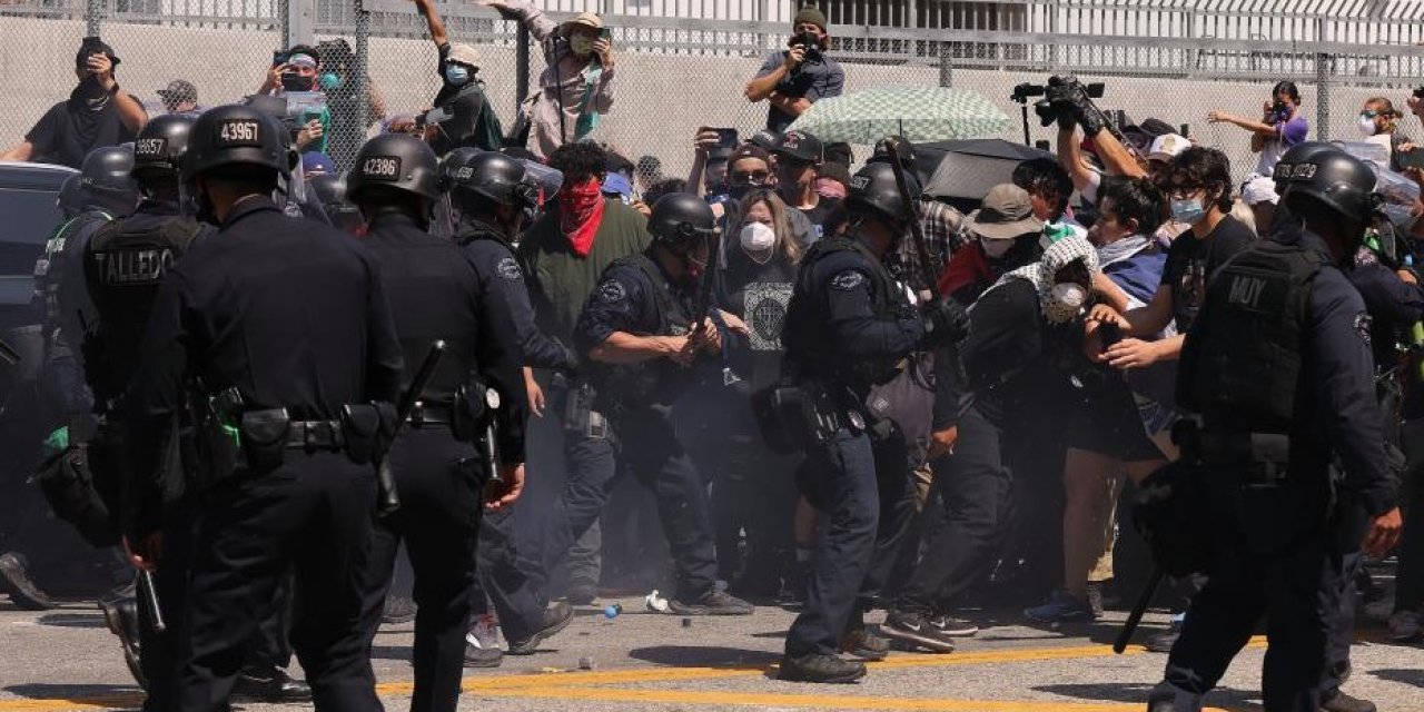 Protestolar 6'ıncı gününde: Ulusal Muhafızlar sivilleri gözaltına aldı