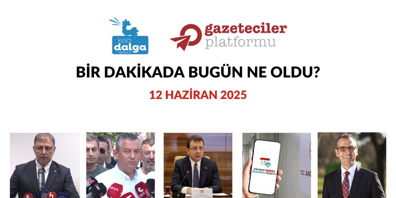 Bir dakikada bugün ne oldu?