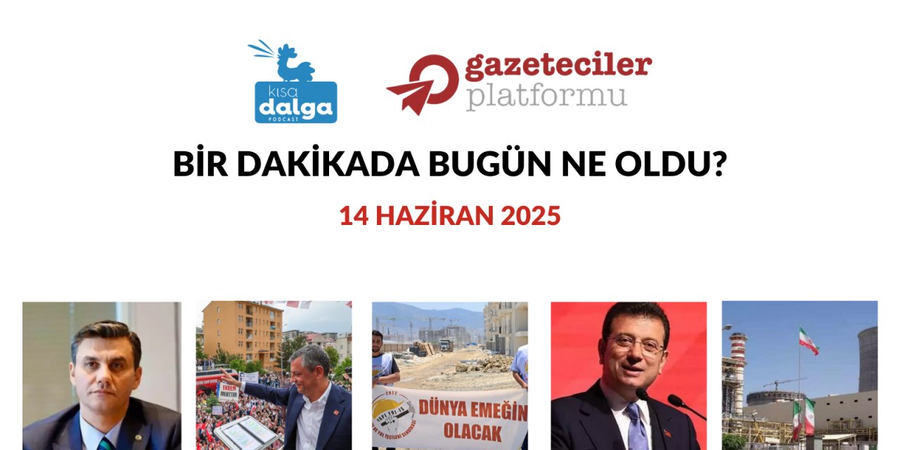 Bir dakikada bugün ne oldu?