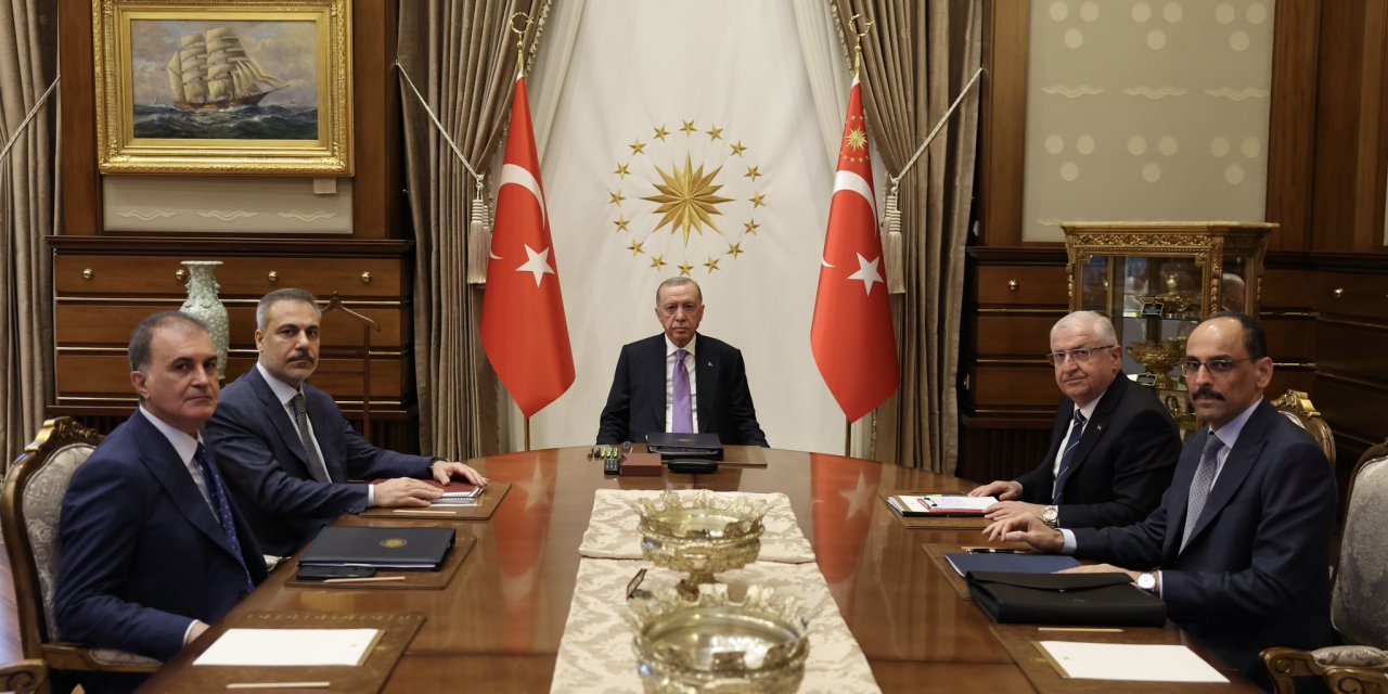 Erdoğan başkanlığında güvenlik toplantısı: İsrail-İran çatışmaları ele alındı