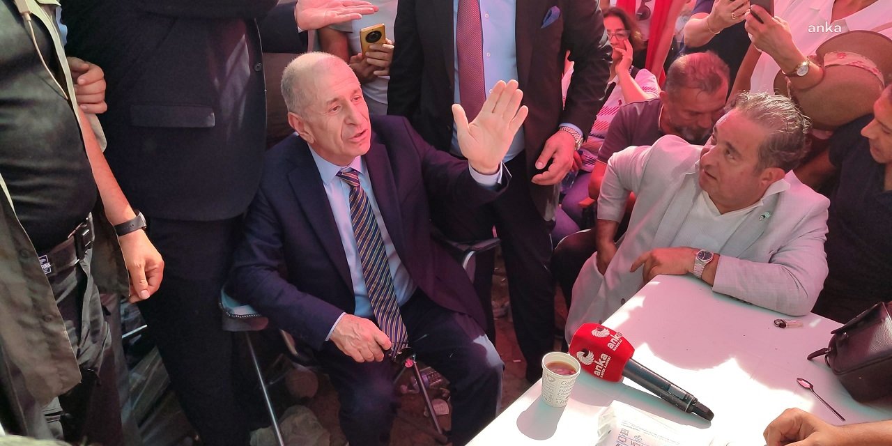 Tahliye olan Ümit Özdağ: Nerede kalmıştık? Oradan devam edeceğiz