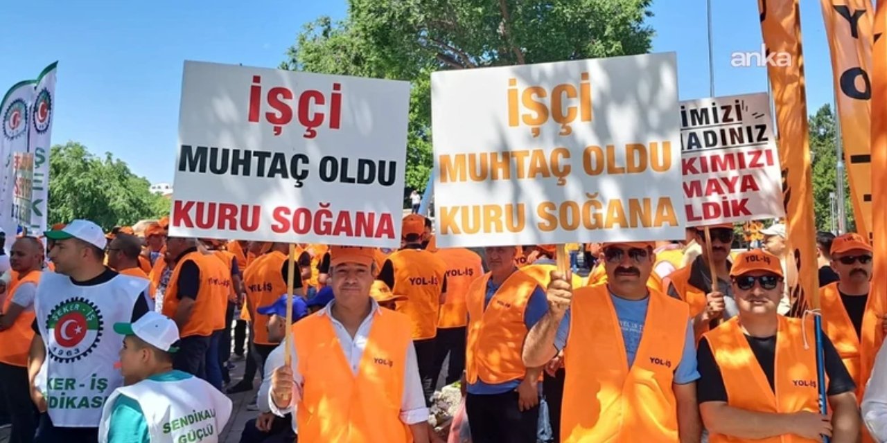 Türk İş bakanlığa yürüdü: Grev zorunluluk haline geldi