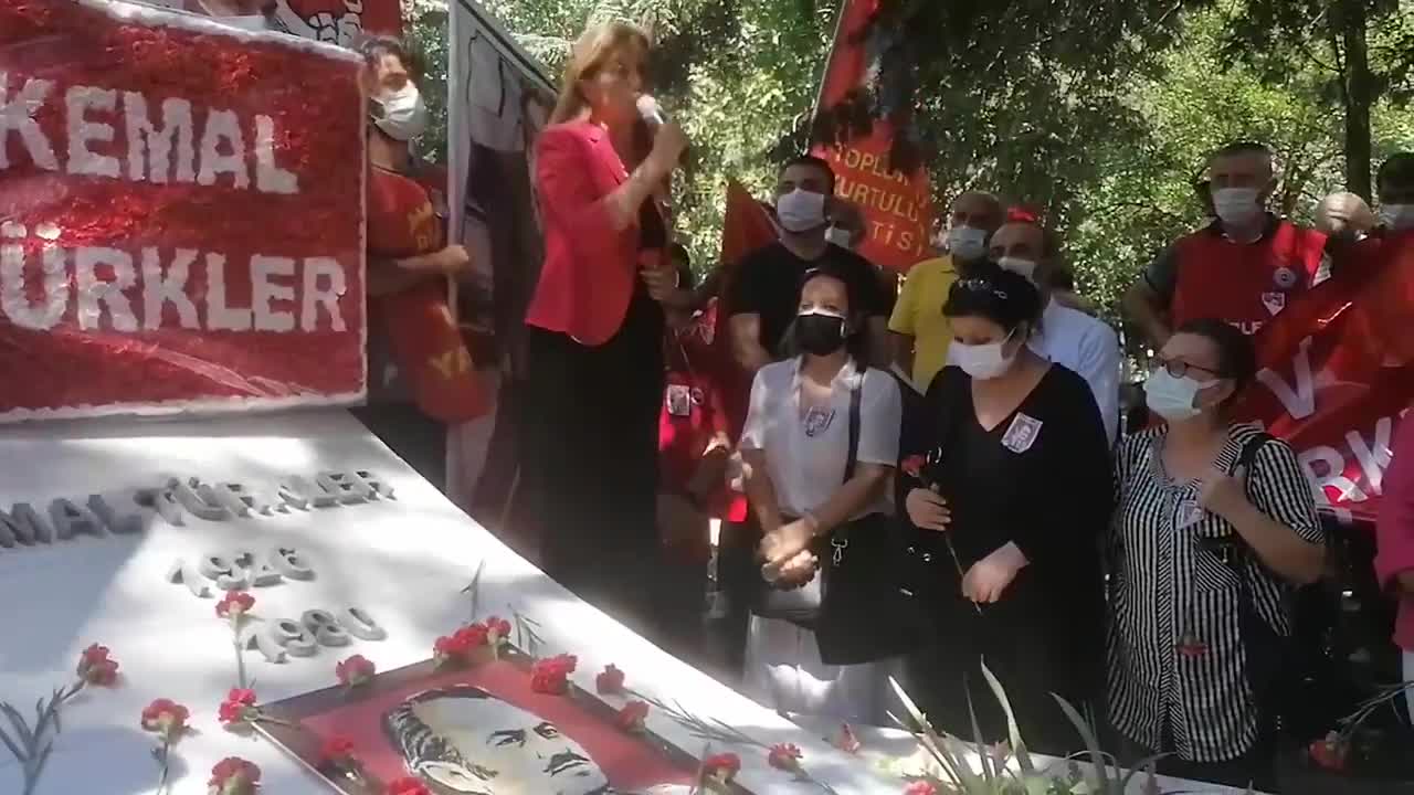 DİSK Kurucu Genel Başkanı Kemal Türkler, öldürülüşünün 41. yılında anıldı