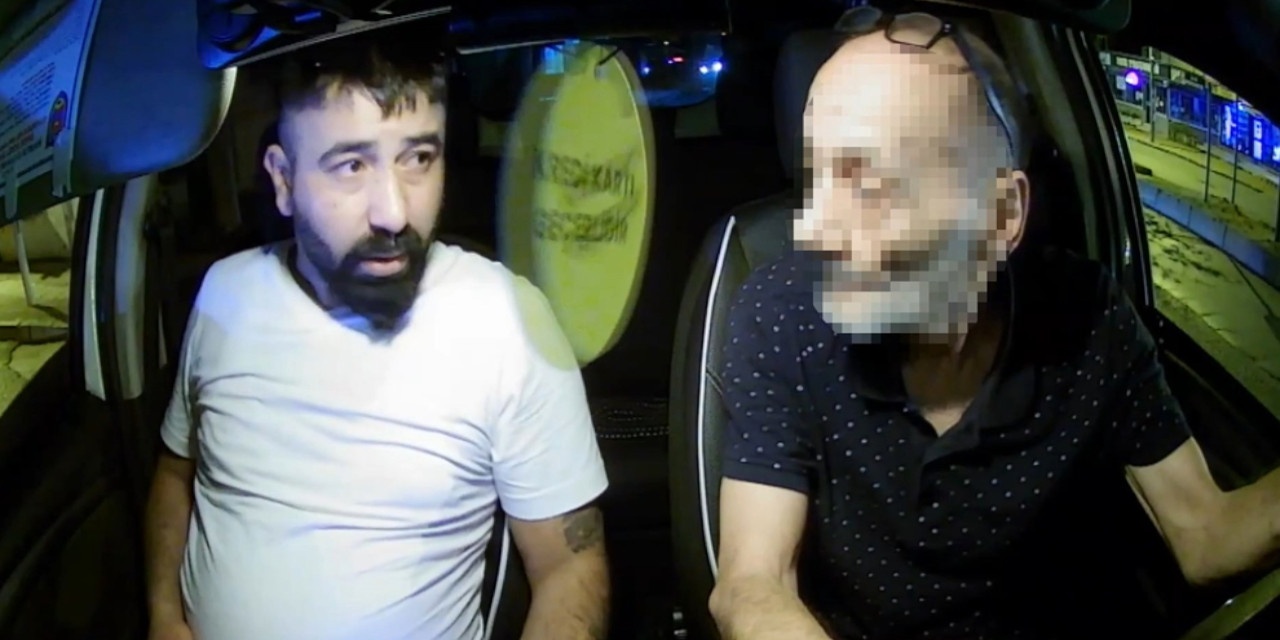 Yolcu olarak bindi, taksi şoförünü darbedip kaçtı