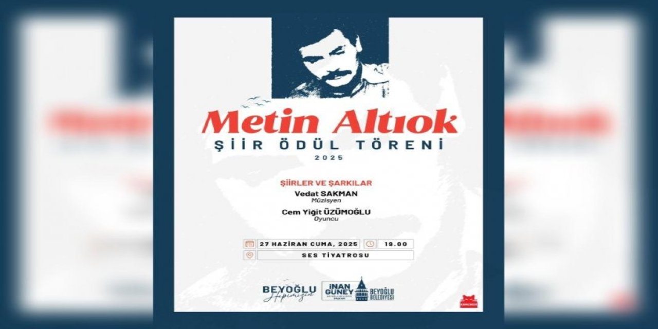 18. Metin Altıok Şiir Ödülü, sahibini bulacak