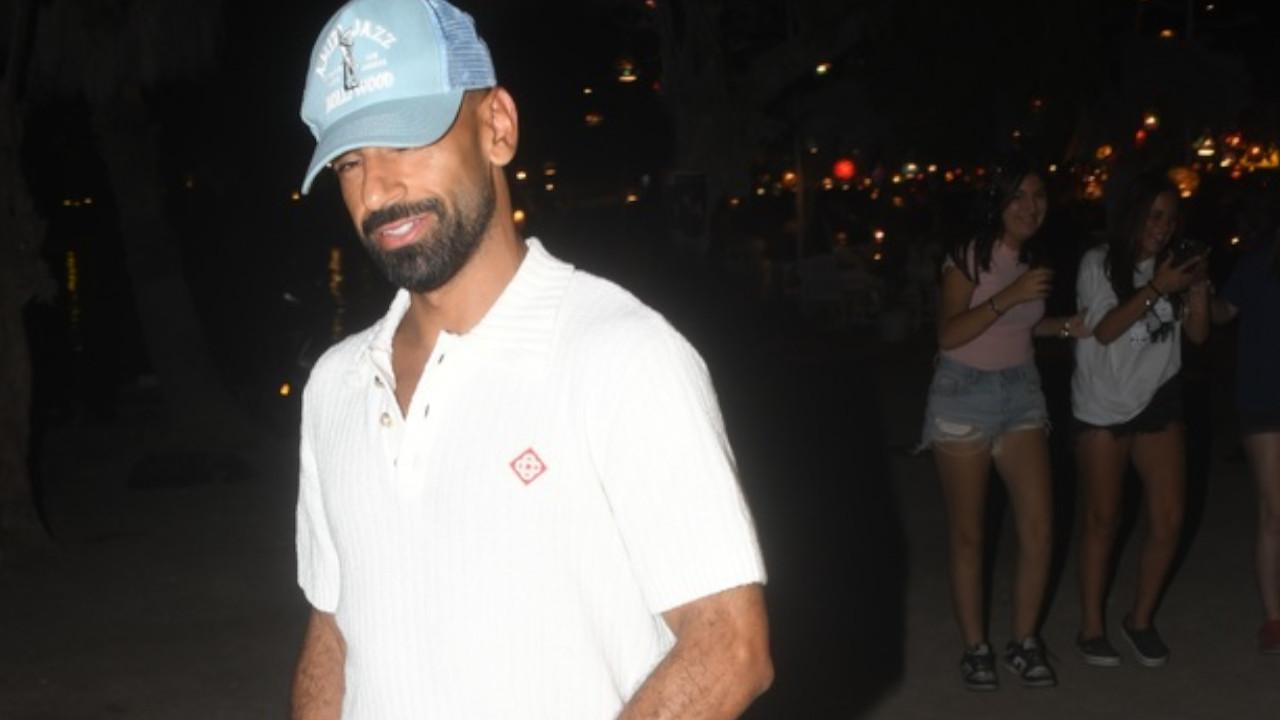 Mohamed Salah Bodrum'da: Balığa 60 bin TL ödedi