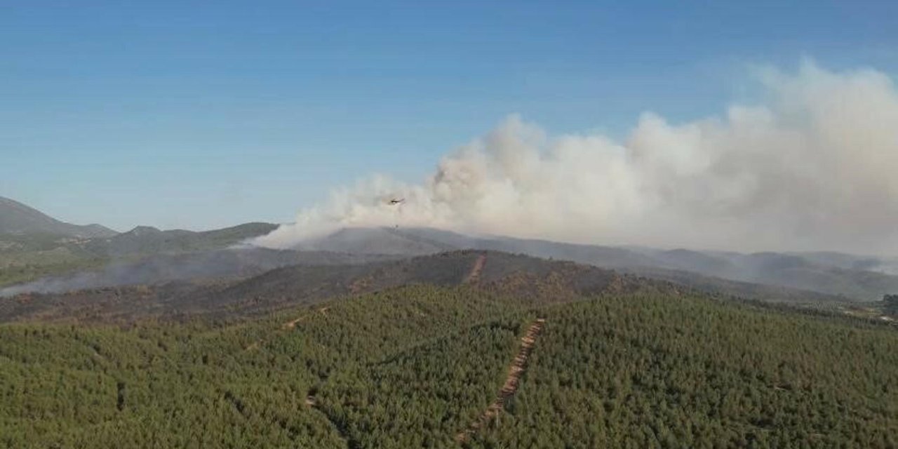 Akhisar yangınında tahliye edilen yurttaşlar yurtlara yerleştirildi