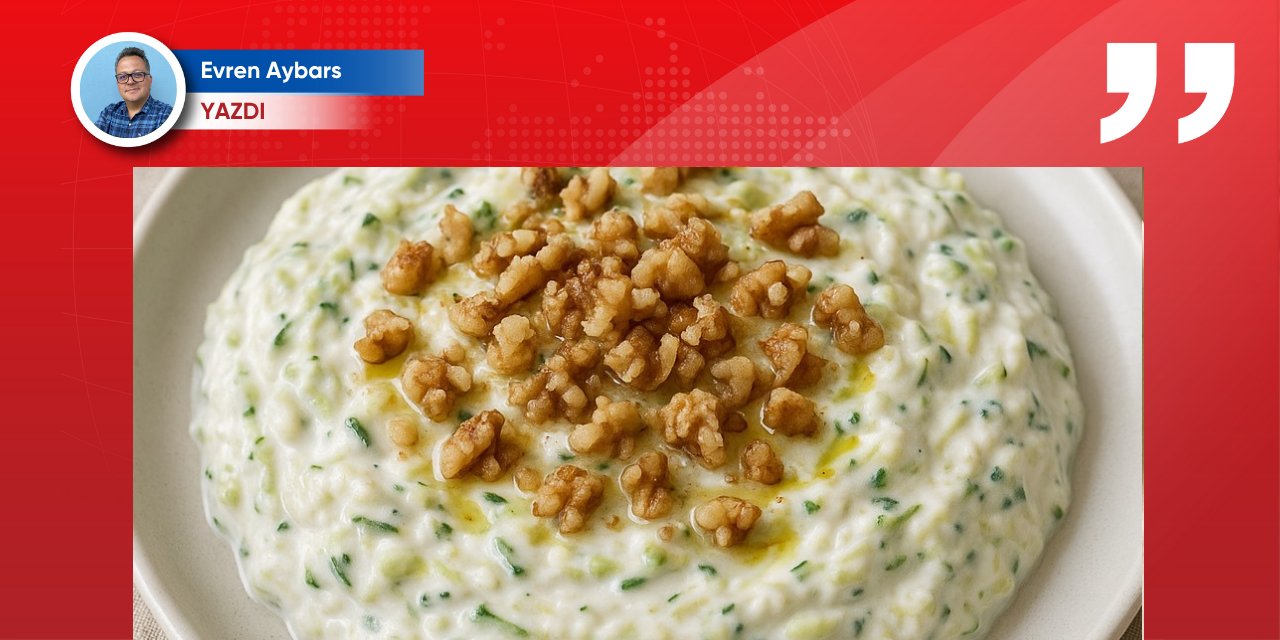 Yoğurtlu cevizli kabak