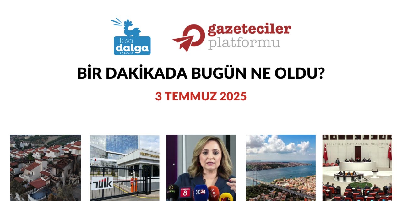 Bir dakikada bugün ne oldu?