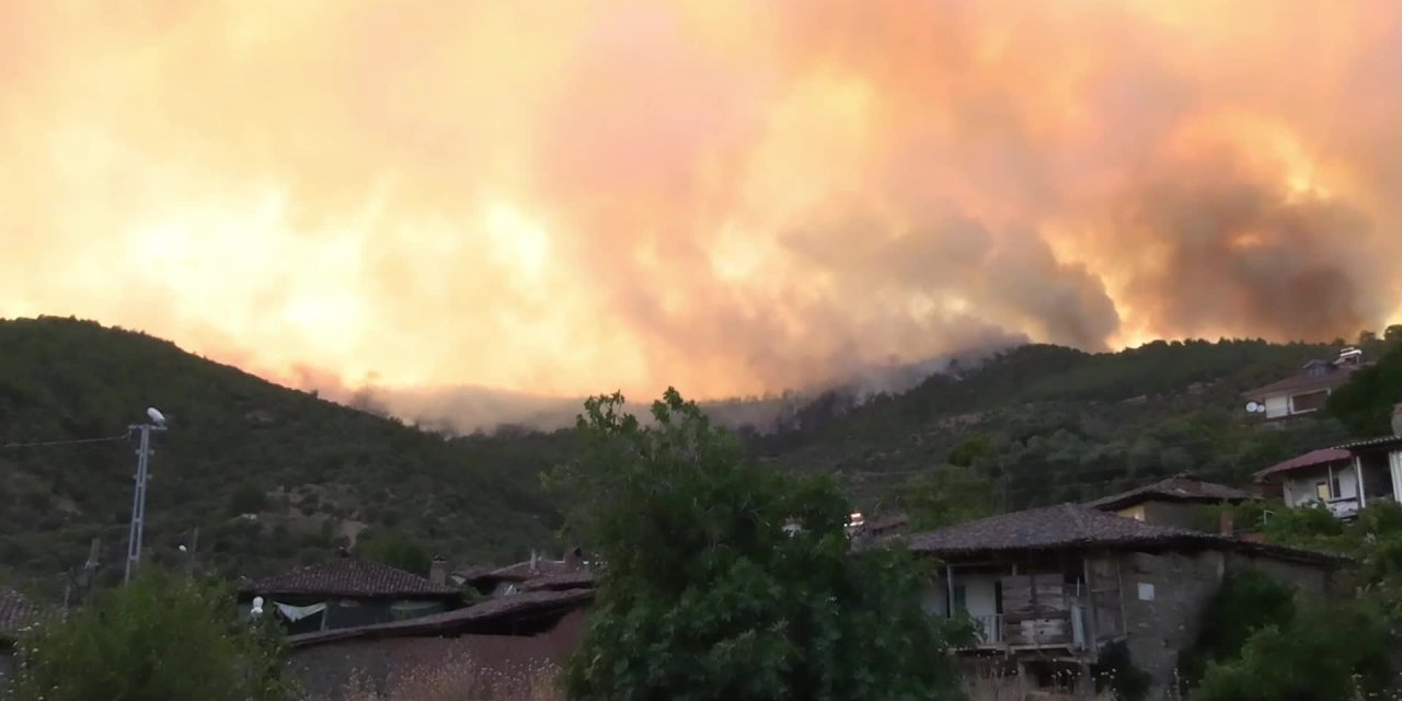 Çeşme ve Ödemiş'teki yangına müdahale sürüyor: 2 kişi yaşamını yitirdi