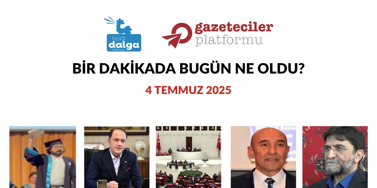 Bir dakikada bugün ne oldu?