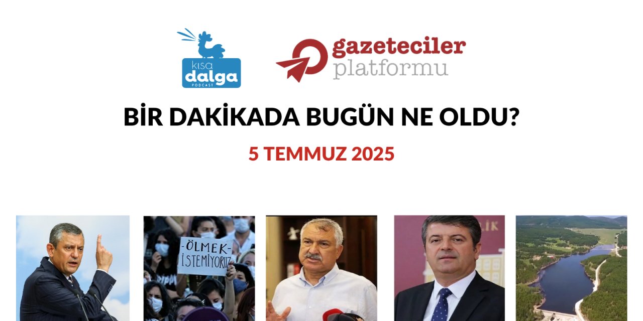 Bir dakikada bugün ne oldu?