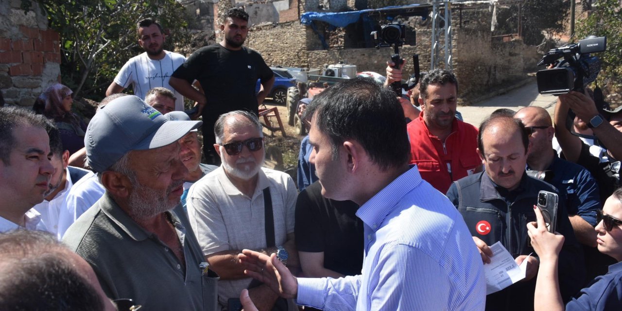 Bakan Kurum yangınların bilançosunu açıkladı: 1168 bina zarar gördü