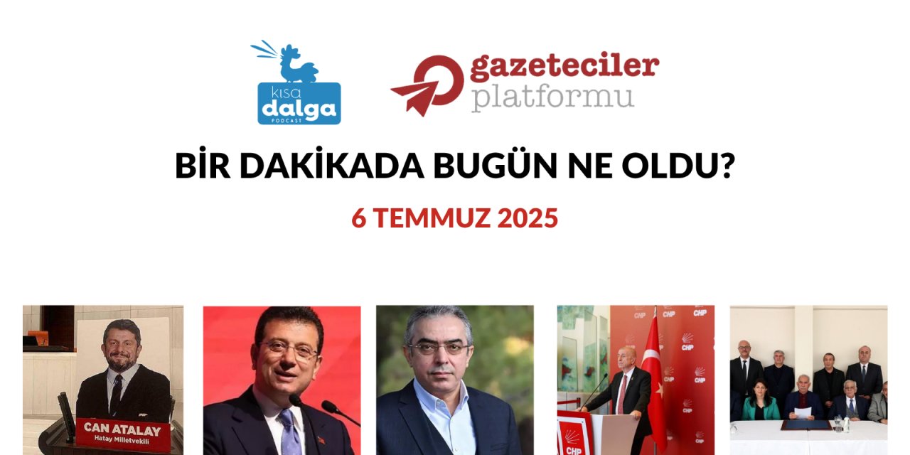 Bir dakikada bugün ne oldu?