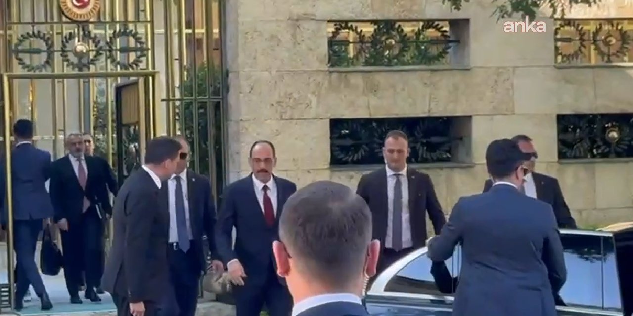 MİT Başkanıyla Meclis Başkanı, kurulacak komisyonu görüştü