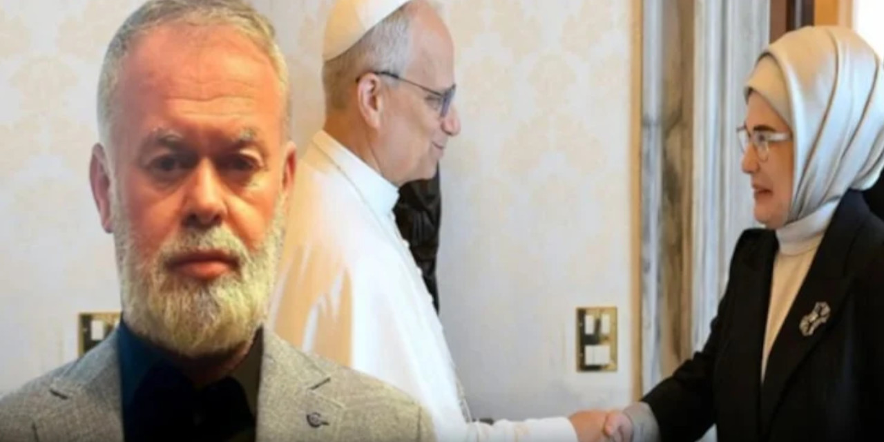 Emine Erdoğan'ın Papa görüşmesine yaptığı yorum yüzünden açığa alındı