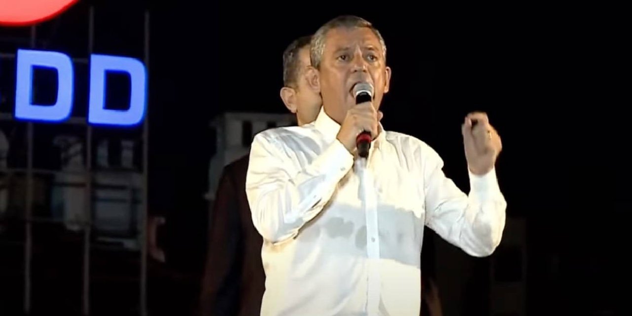 CHP Adana’da... Özgür Özel, Osman Gökçek'e 'bozuk tohum' diye seslendi