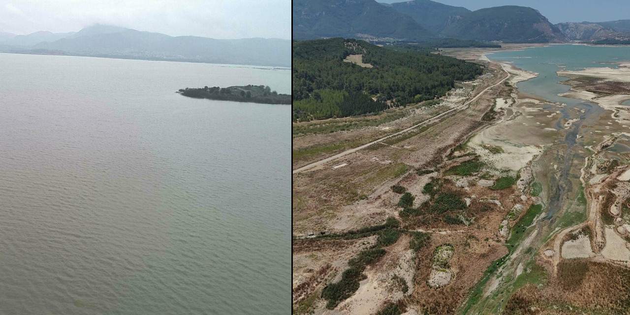 İzmir'in su kaynağı Tahtalı Barajı can çekişiyor