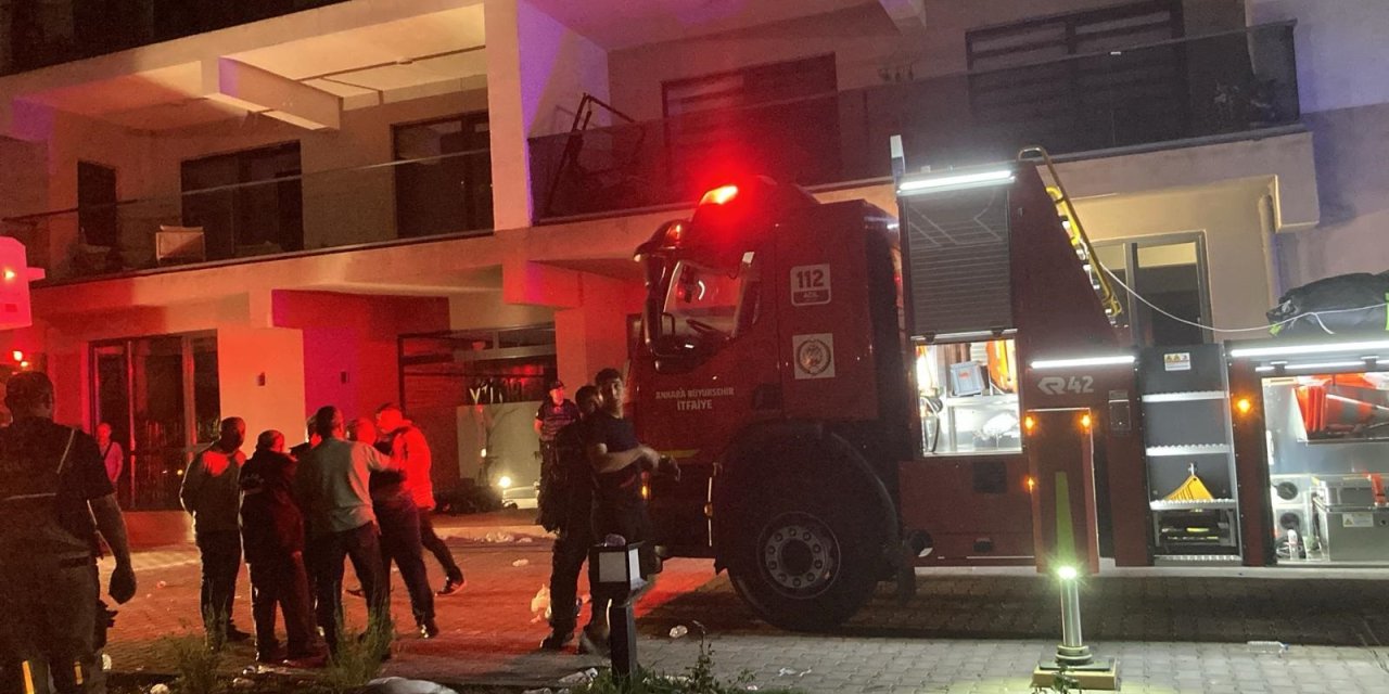 Ankara'da yangın: 1'i bebek 3 kişi yaşamını yitirdi
