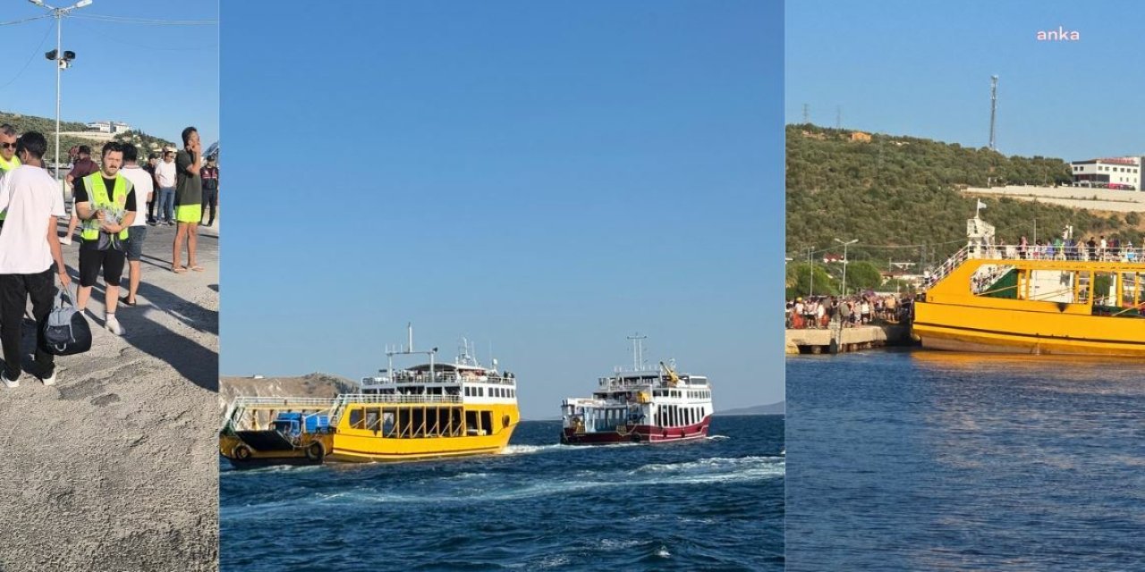 Feribotta yangın: 207 kişi tahliye edildi