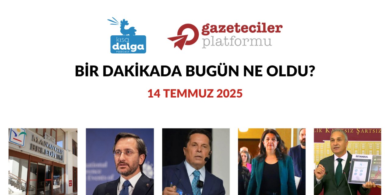 Bir dakikada bugün ne oldu?