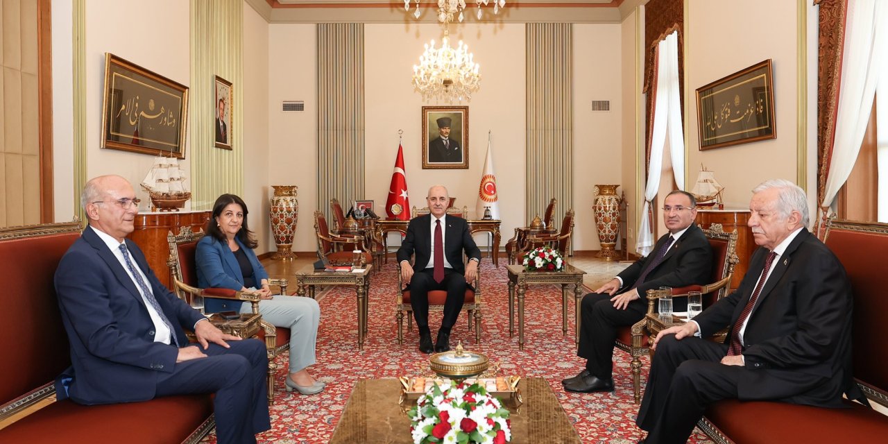 Numan Kurtulmuş, TBMM Başkanvekilleri ile görüştü