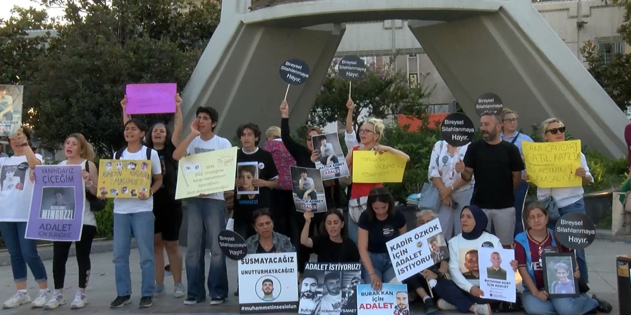 Mattia Ahmet Minguzzi için Bakırköy'de adalet nöbeti tutuldu