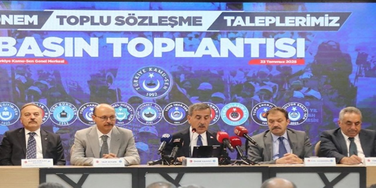 Kamu-Sen 8. dönem toplu sözleşme taleplerini açıkladı