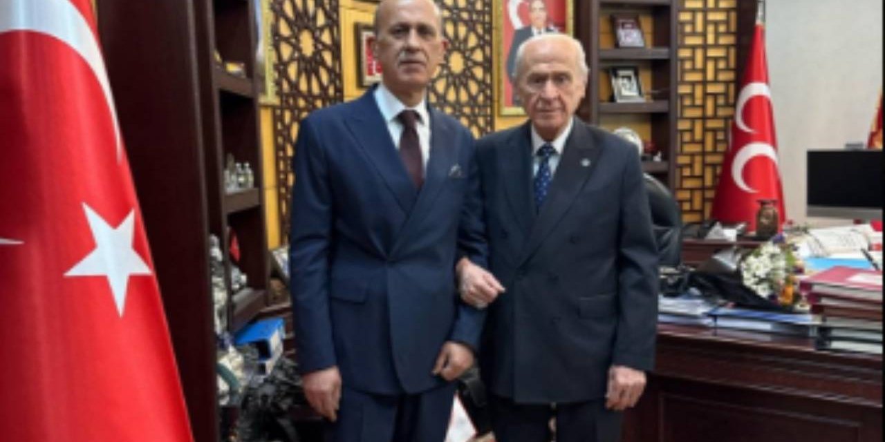 'Cinayete azmettirme' ve 'örgüt' suçundan 13 yıldır tutuklu olan isim Bahçeli'yi ziyaret etti
