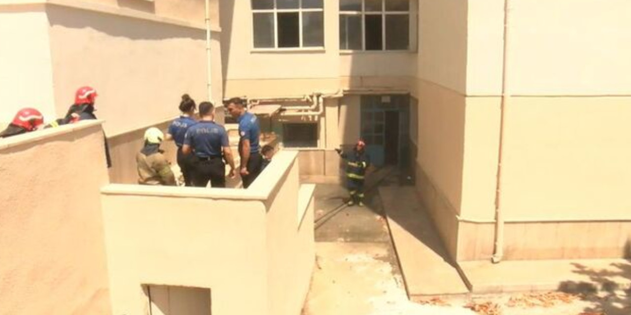 Nişantaşı'nda okul yangını: 15 öğrenci tahliye edildi