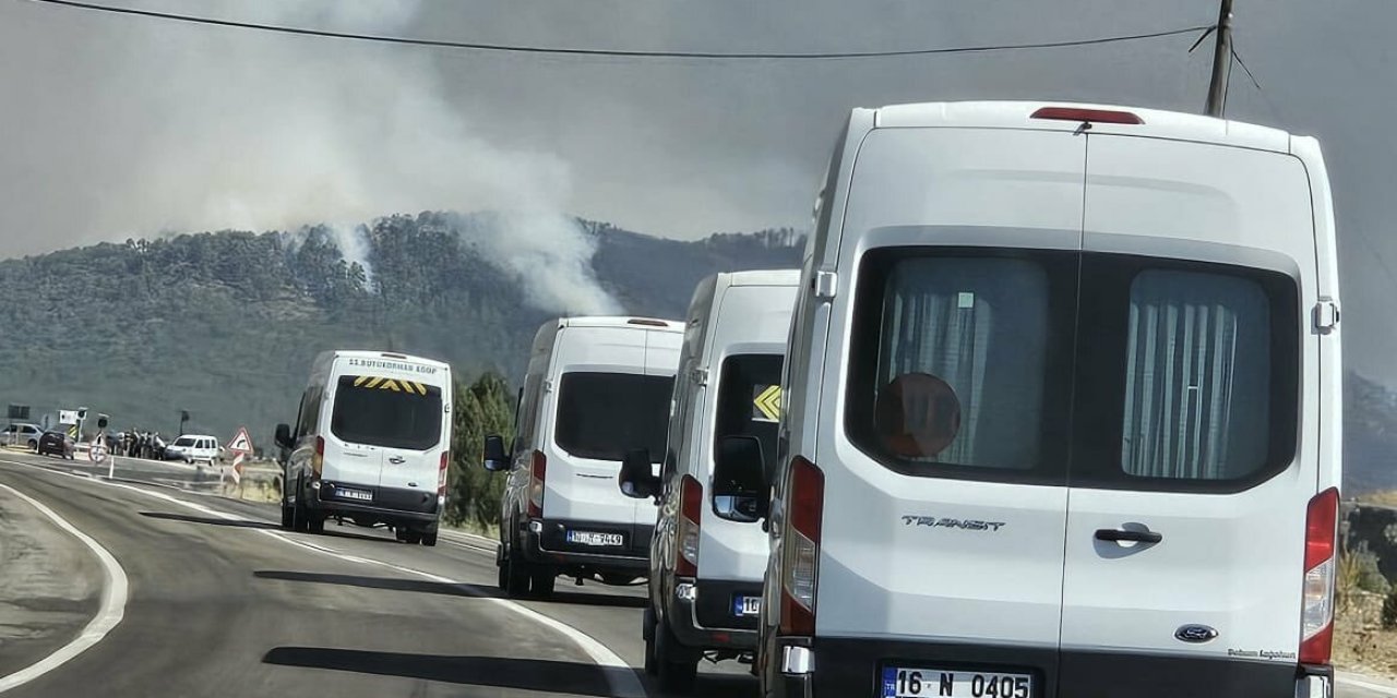 Bursa'nın Harmancık ilçesinde 3 mahalle tahliye edildi