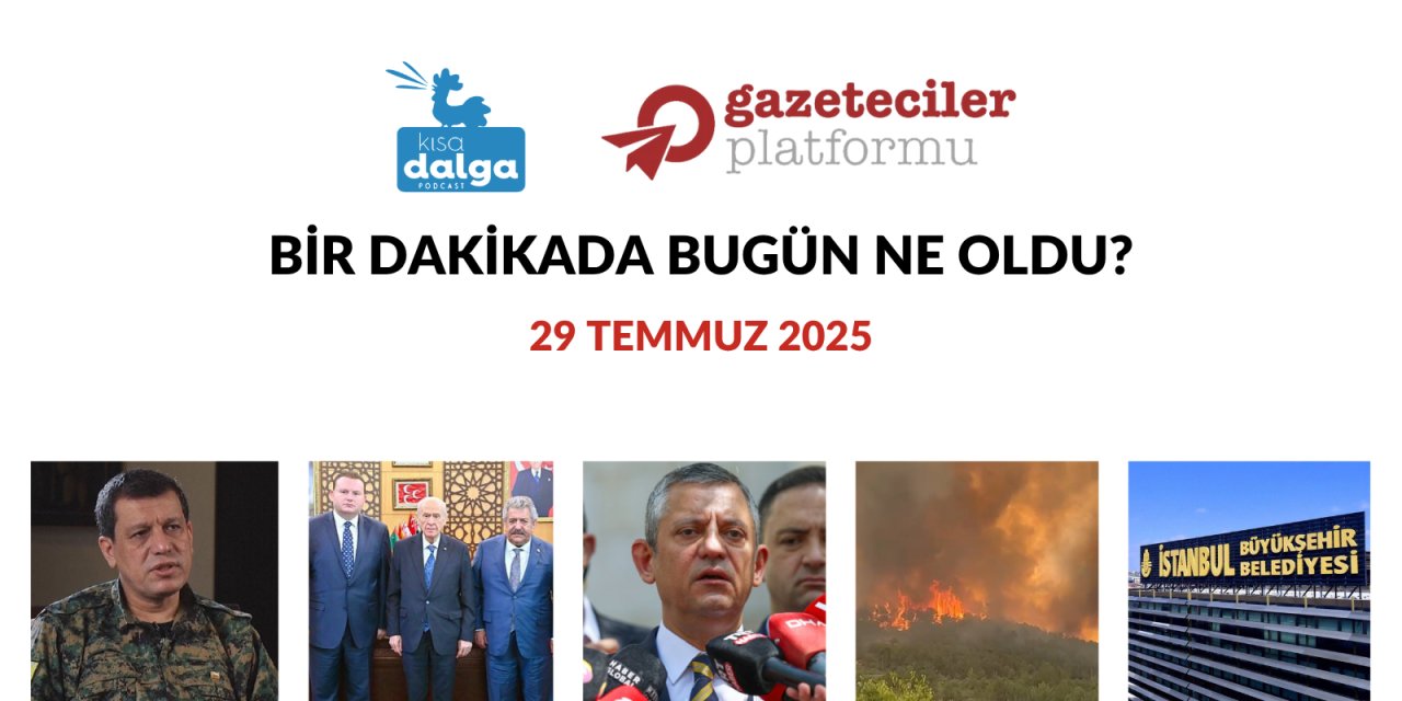 Bir dakikada bugün ne oldu?
