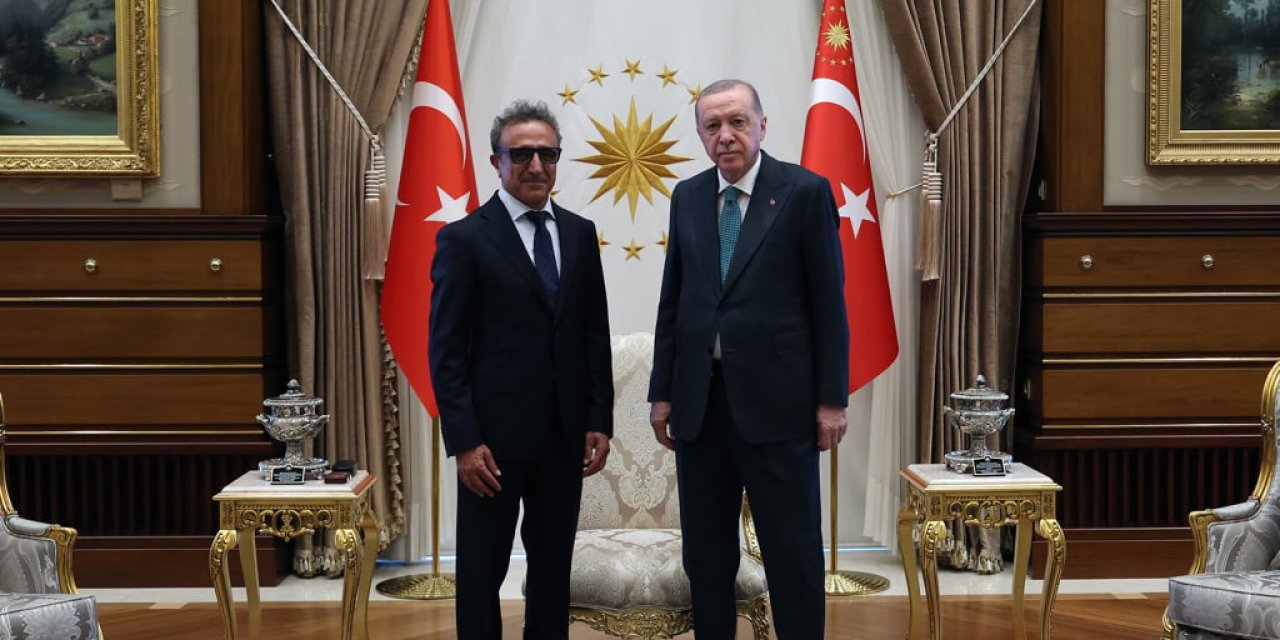 Erdoğan, Chobani firması kurucusunu ağırladı
