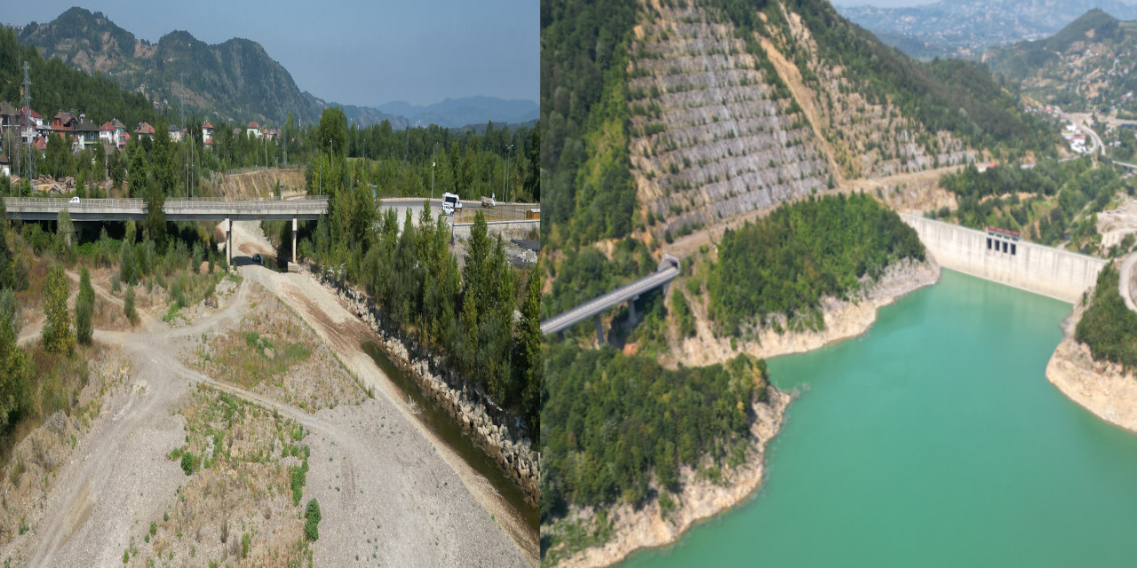 Bartın'da kuraklık: Dere kurudu